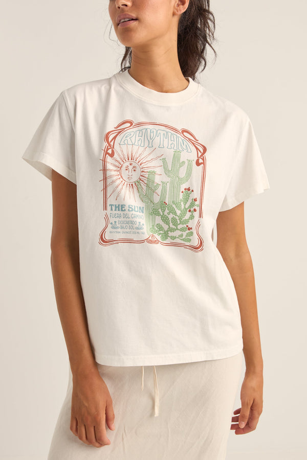 Del Camino Band T-Shirt White