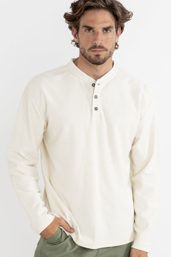 Vintage Terry Ls Henley