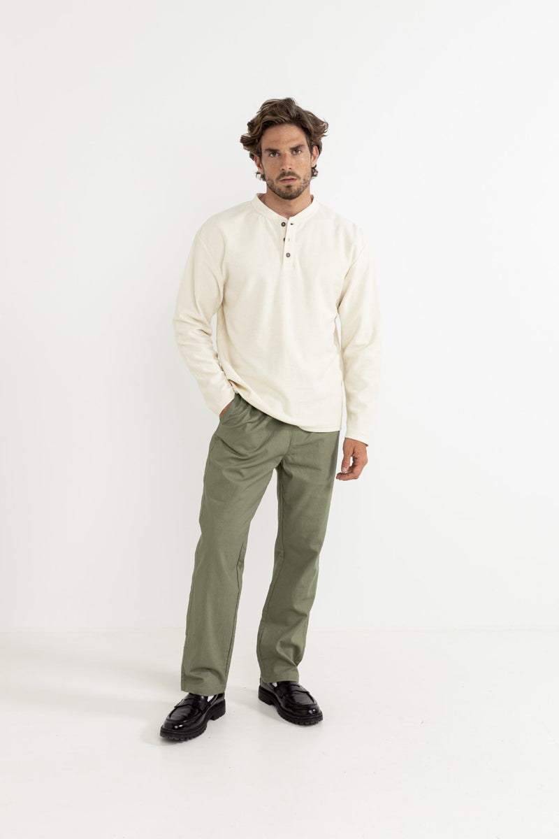 Vintage Terry Ls Henley