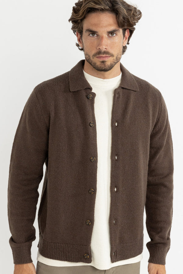 Mohair Button Up Knit