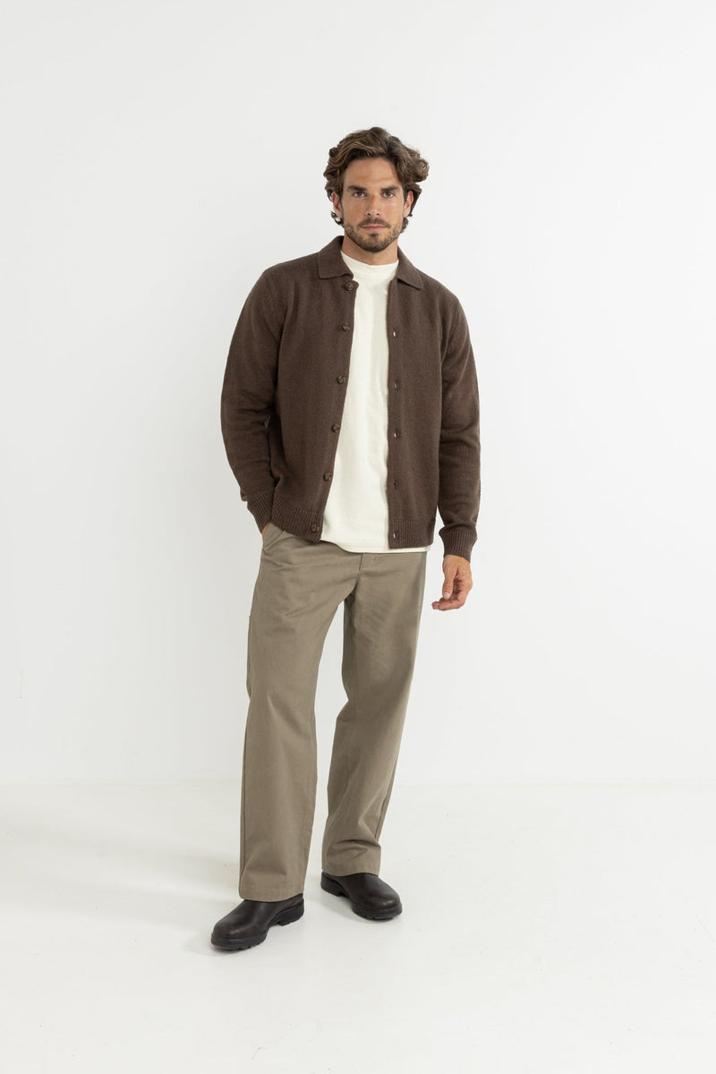 Mohair Button Up Knit
