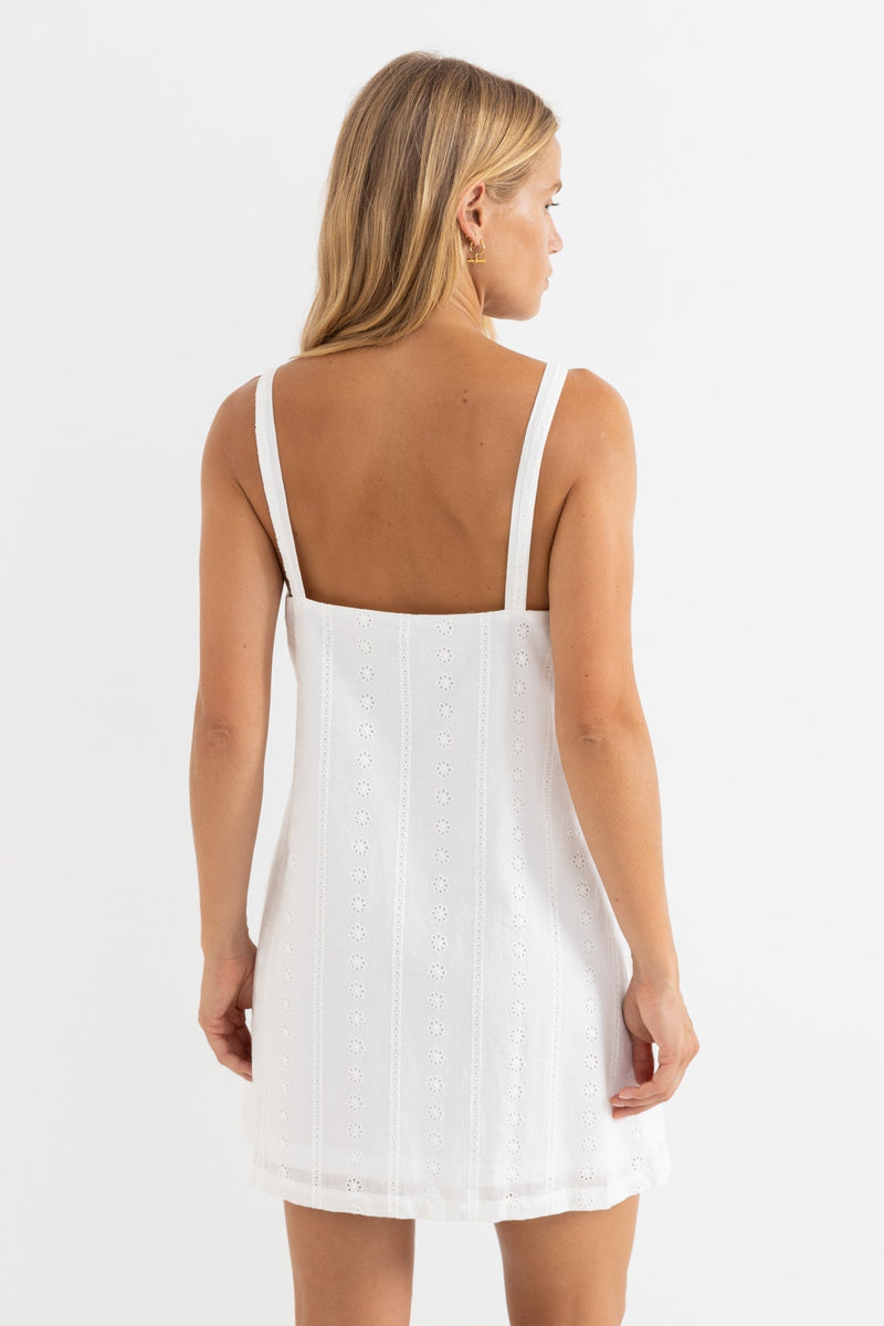Niko Slip Dress White – Rhythm US