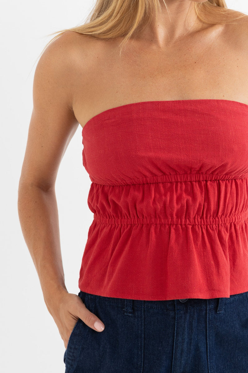 Nadia Strapless Top