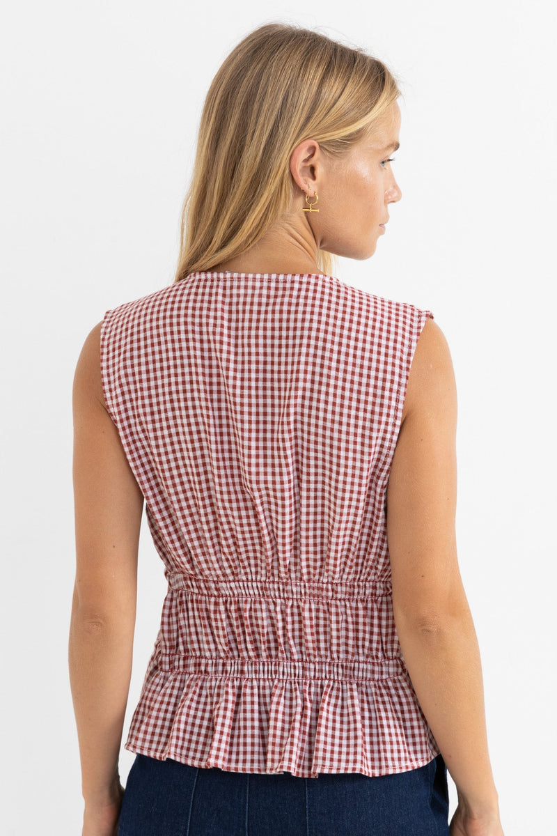 Tie Front Top