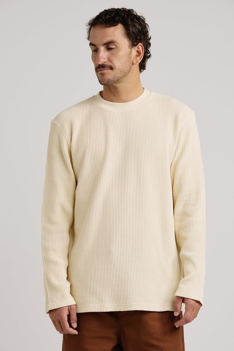 Waffle Knit Natural