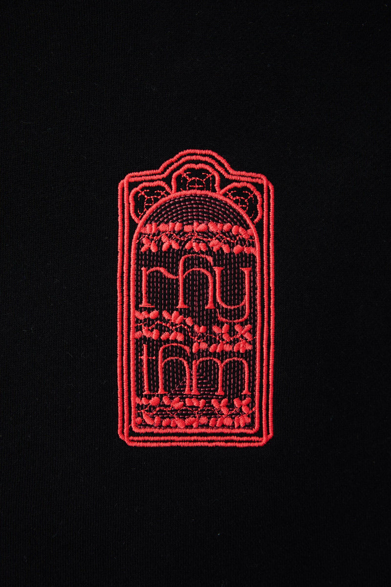 Pressed Petal Hood Black