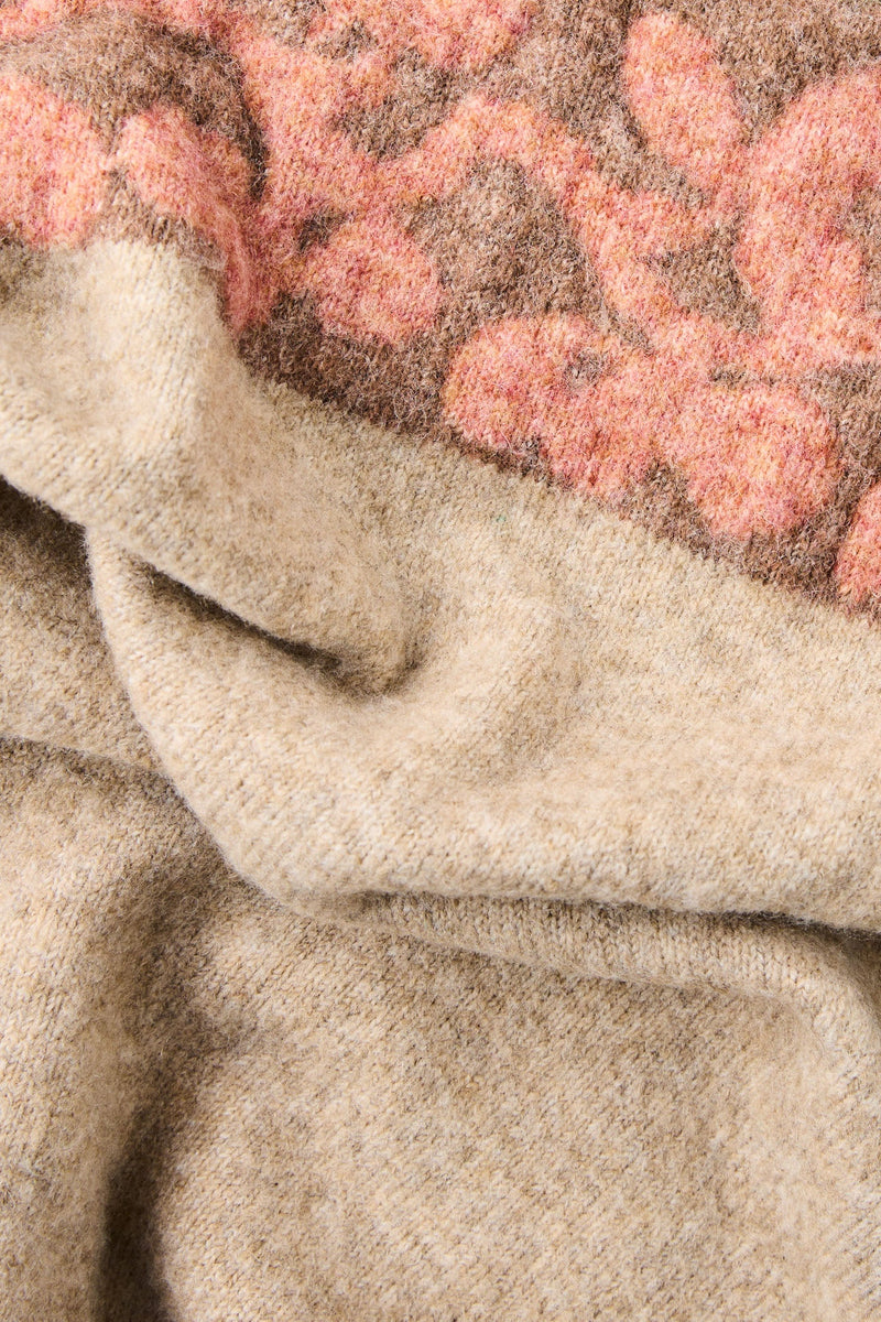 Floragraph Knit Sand