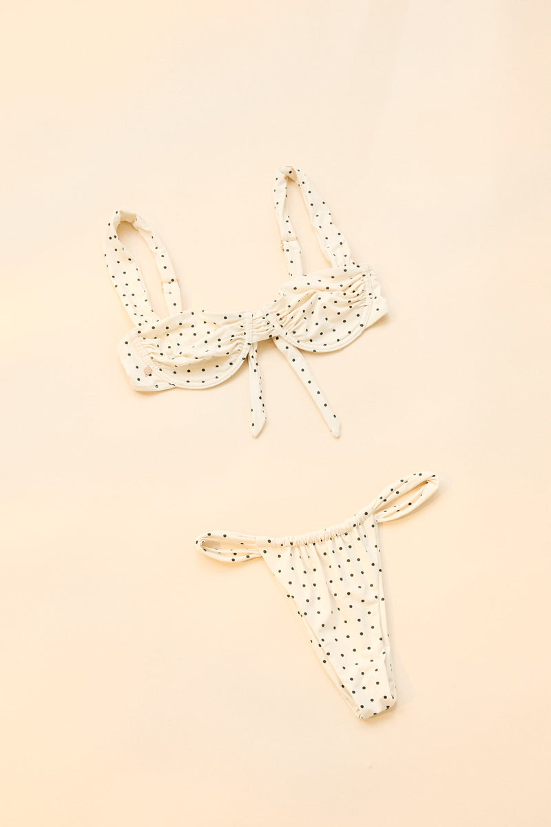 Polka Soft Side Itsy Pant Cream