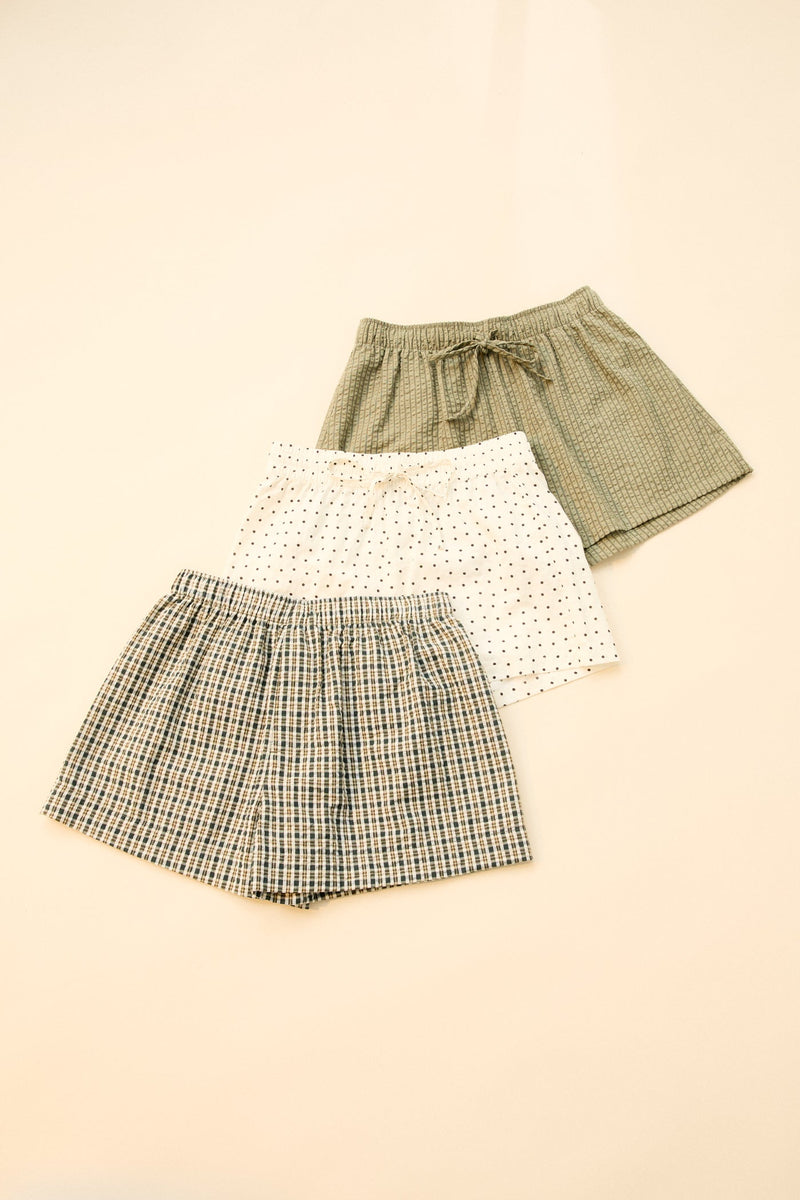 Polka Mini Short Cream