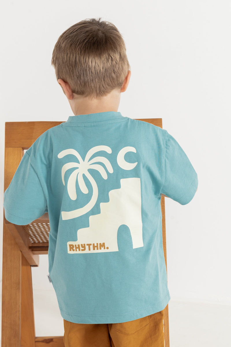 Kids Oasis SS T-Shirt Seafoam