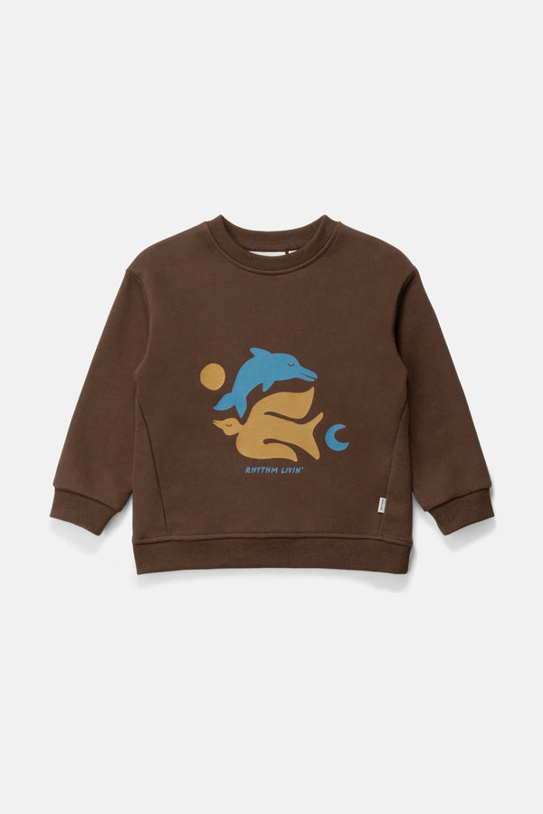 Kids Peace Pullover Earth