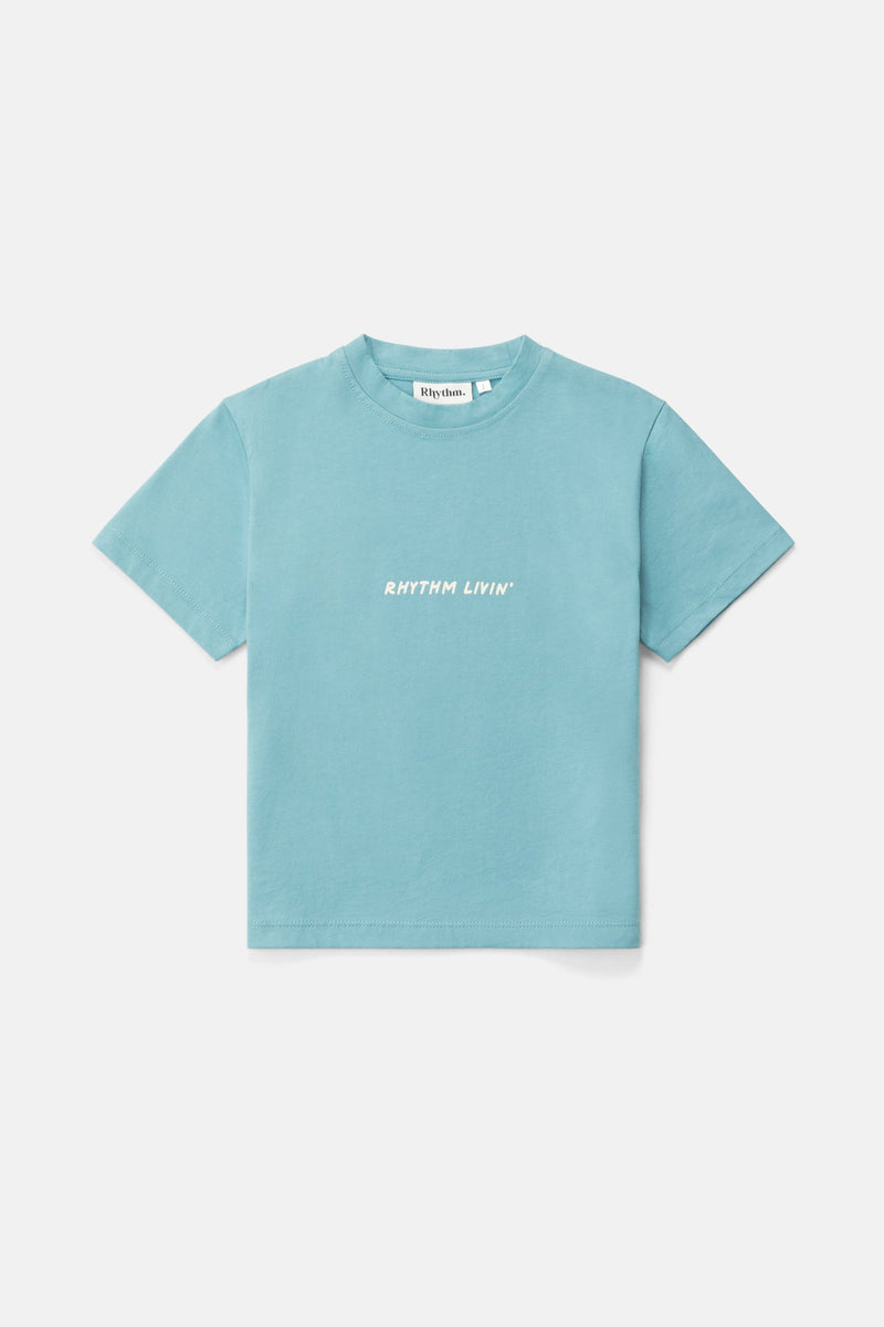 Kids Oasis SS T-Shirt Seafoam