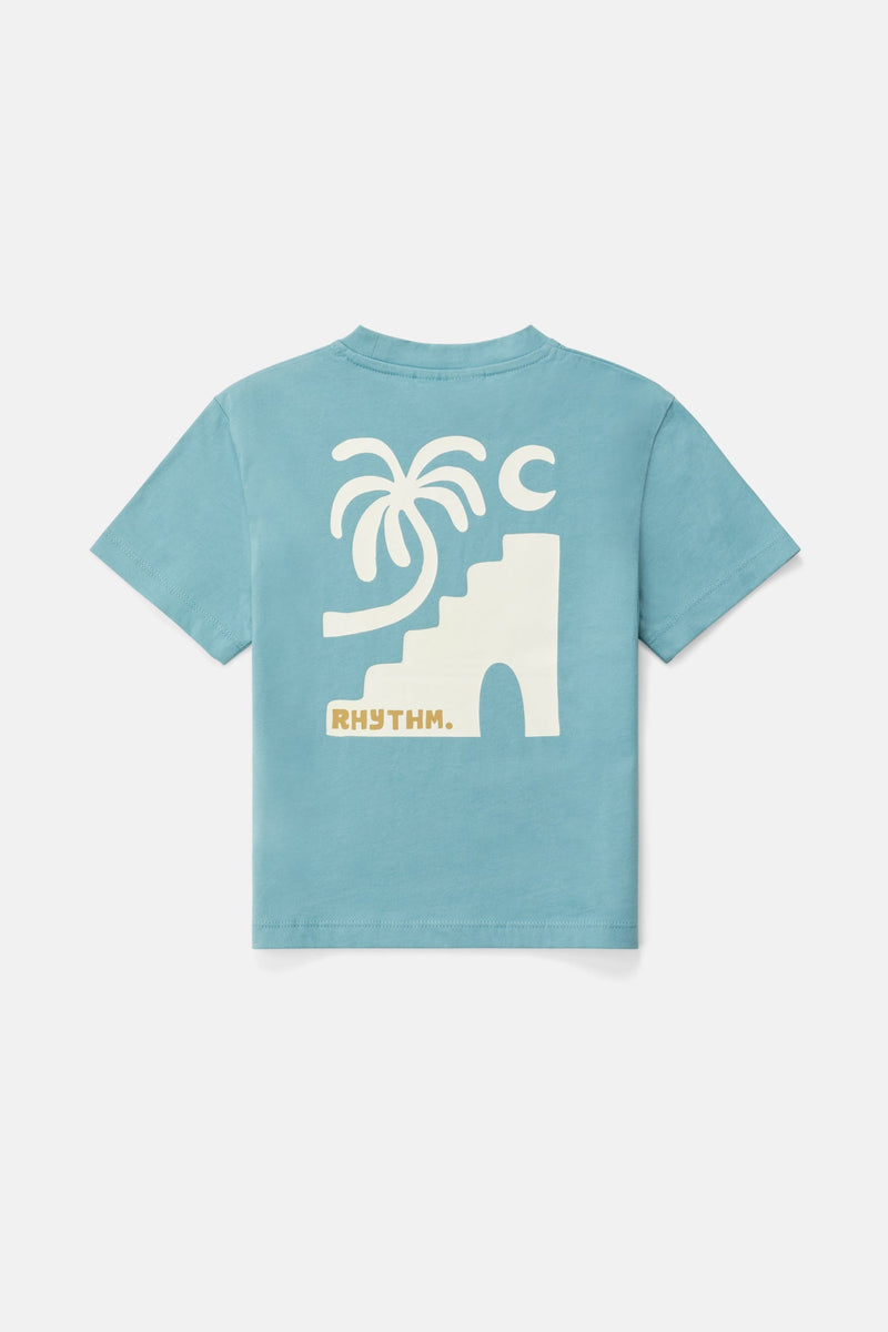 Kids Oasis SS T-Shirt Seafoam