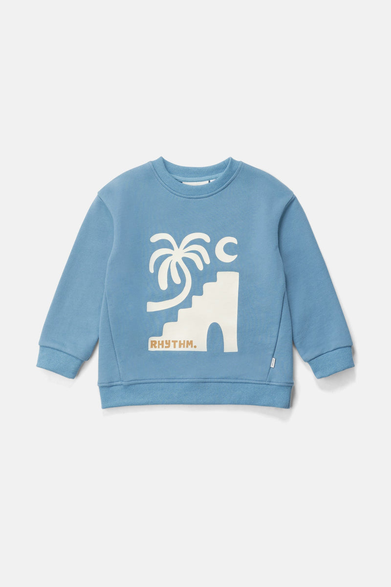 Kids Oasis Pullover Blue