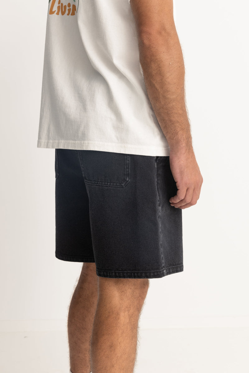 Essential Short Black Denim