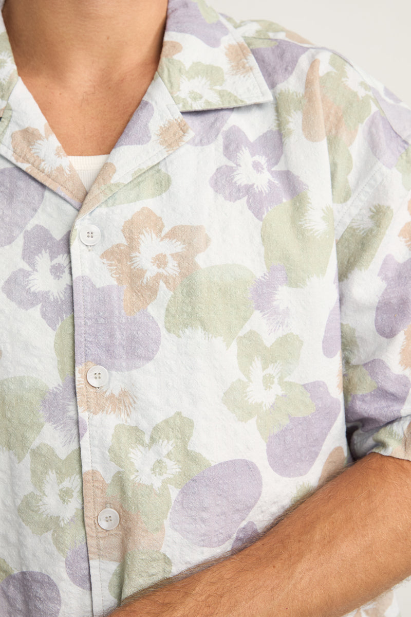 Relaxed Floral Camo Ss Shirt Camo