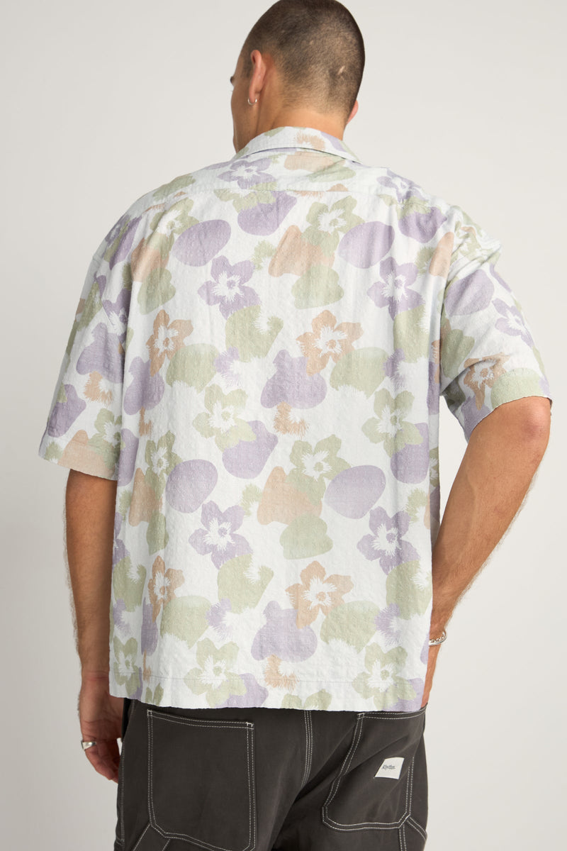 Relaxed Floral Camo Ss Shirt Camo