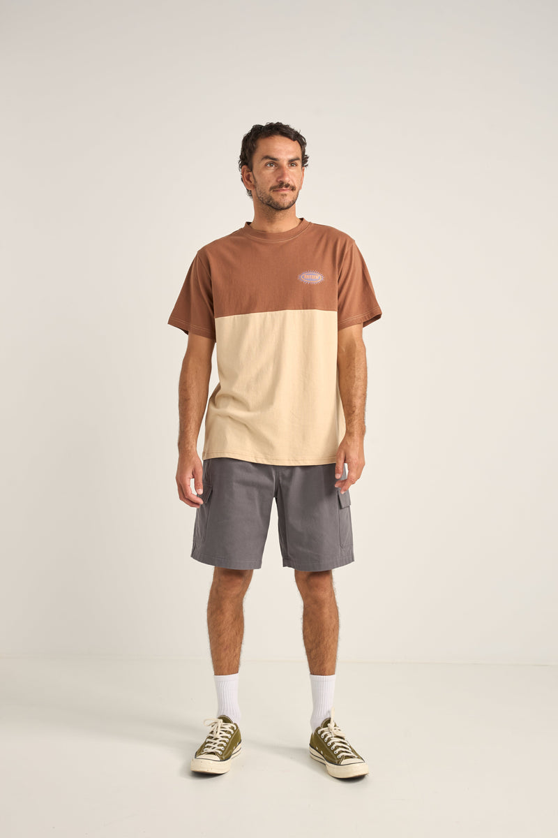 Solar Ss T Shirt Brown