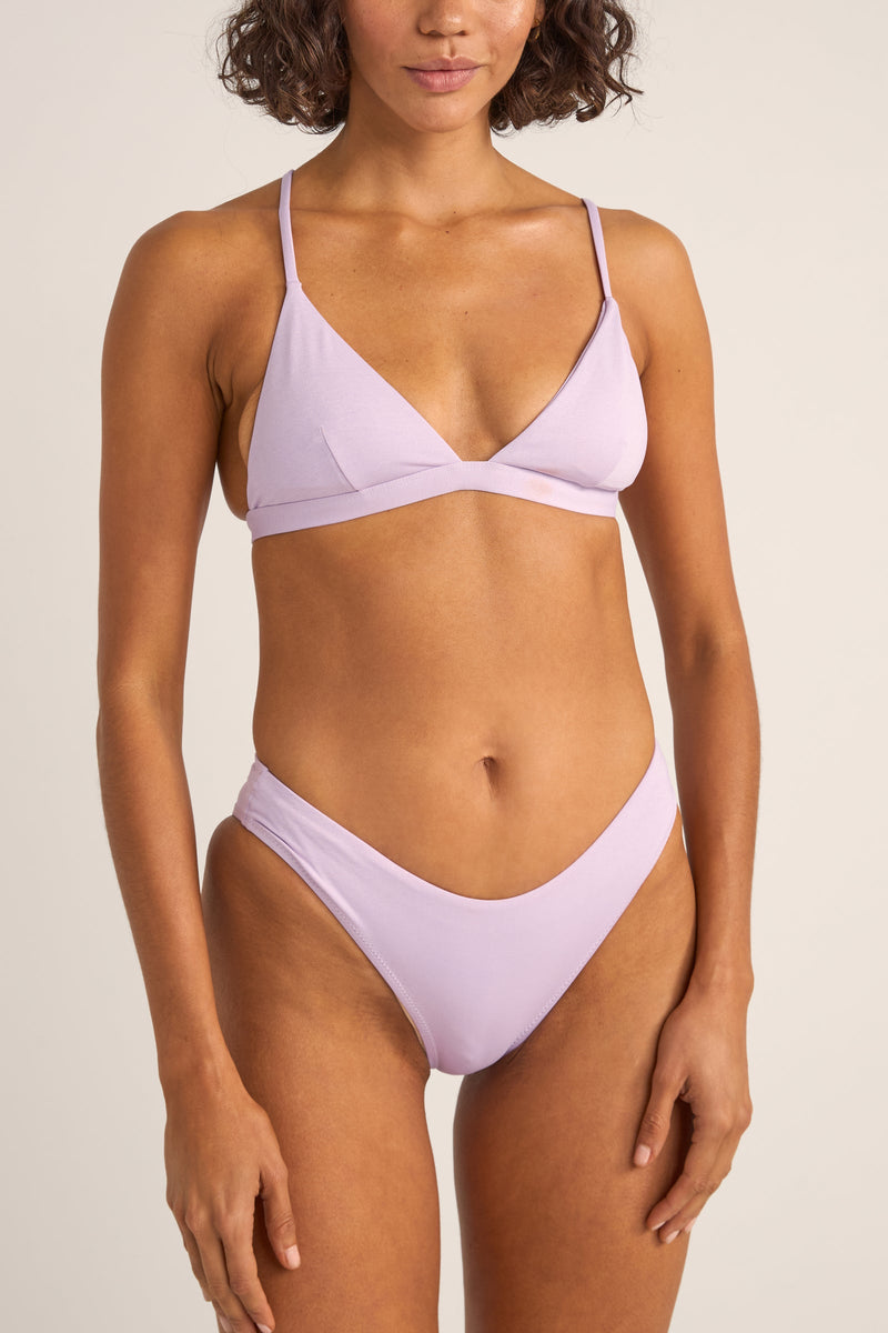 Giselle Bralette Top Lilac