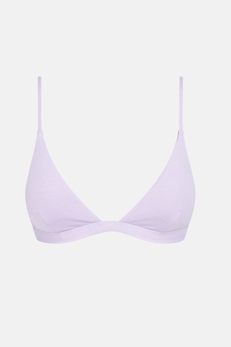 Giselle Bralette Top Lilac