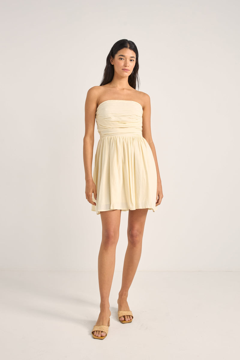 Mila Mini Dress Cream