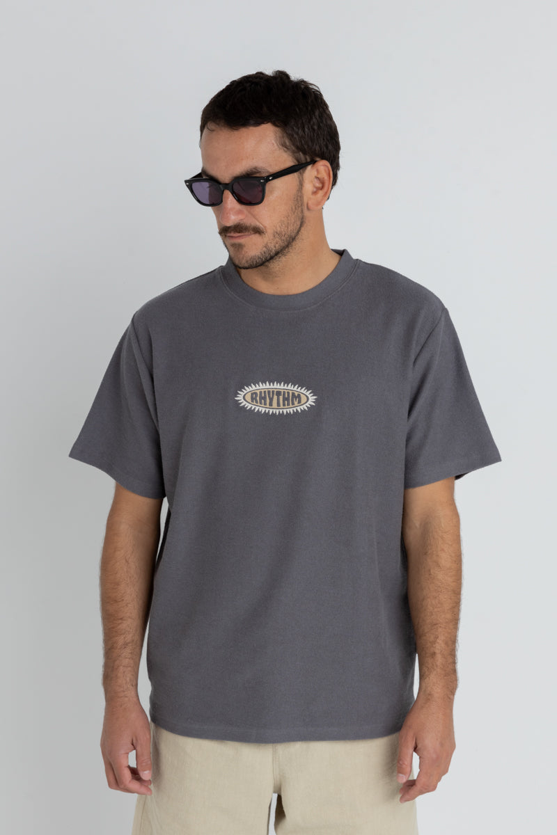 Tournesol Vintage Terry Ss T-Shirt Navy