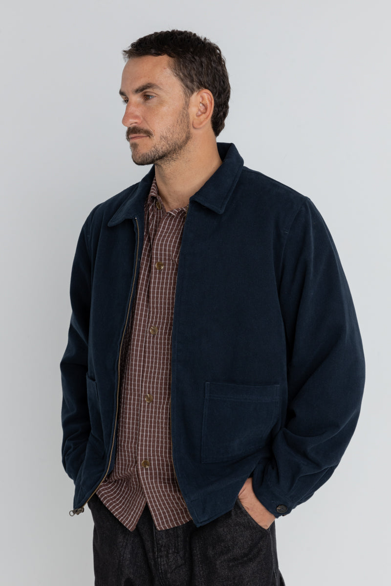 Twill Duty Jacket Midnight Navy