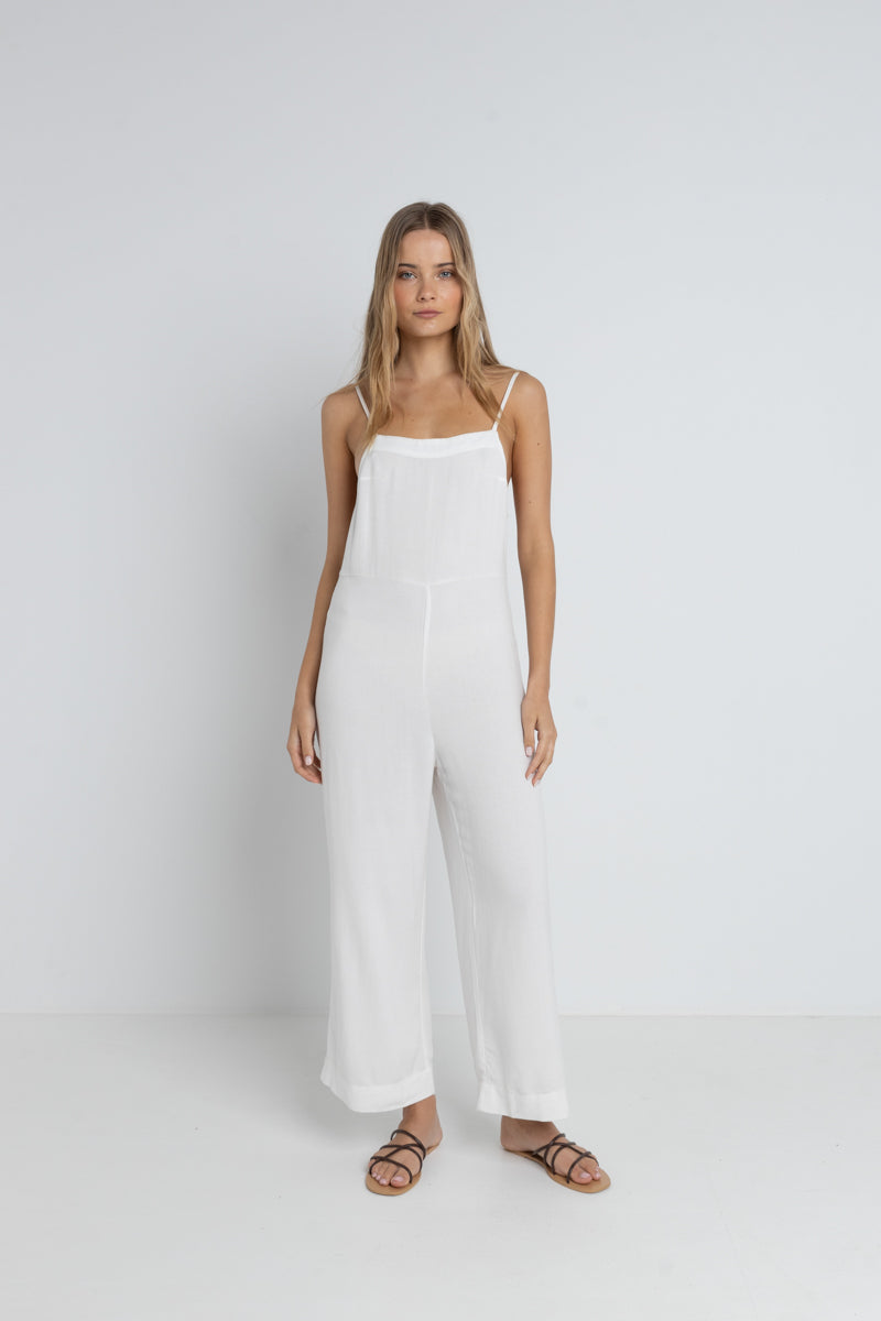 Classic Jumpsuit Cream