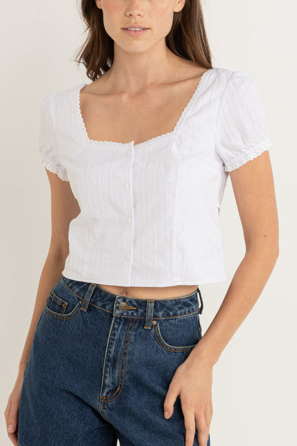 Sadie Top White