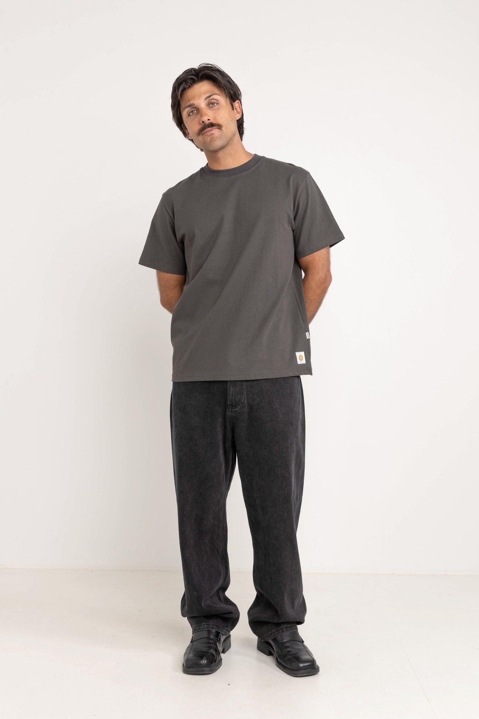 Assembly Vintage Ss T-Shirt Stone Blue – Rhythm US
