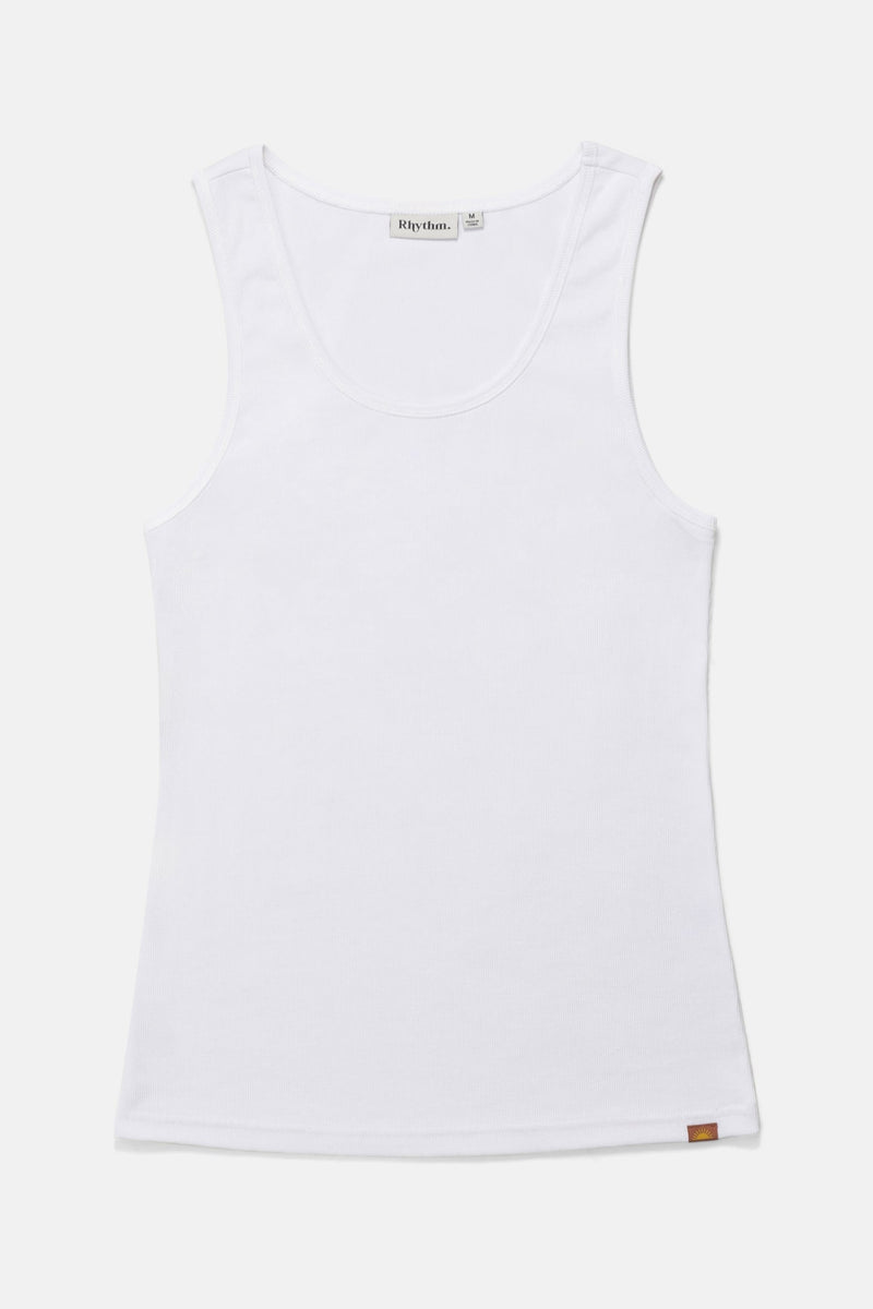 Kickback Singlet White