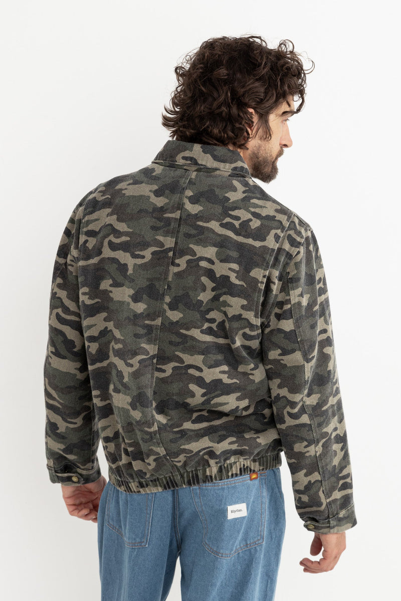 Tundra Bomber Jacket Camo