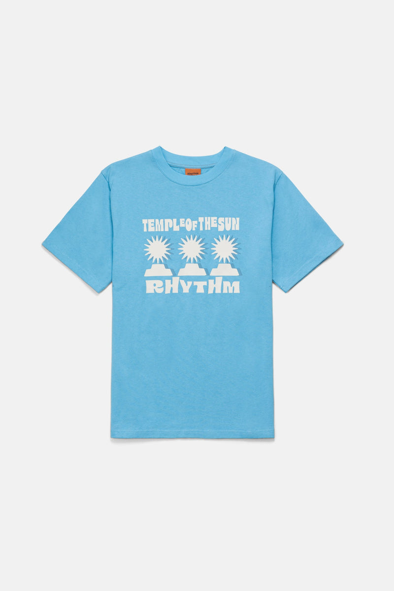 Temple Of The Sun Vintage Ss T-Shirt Blue