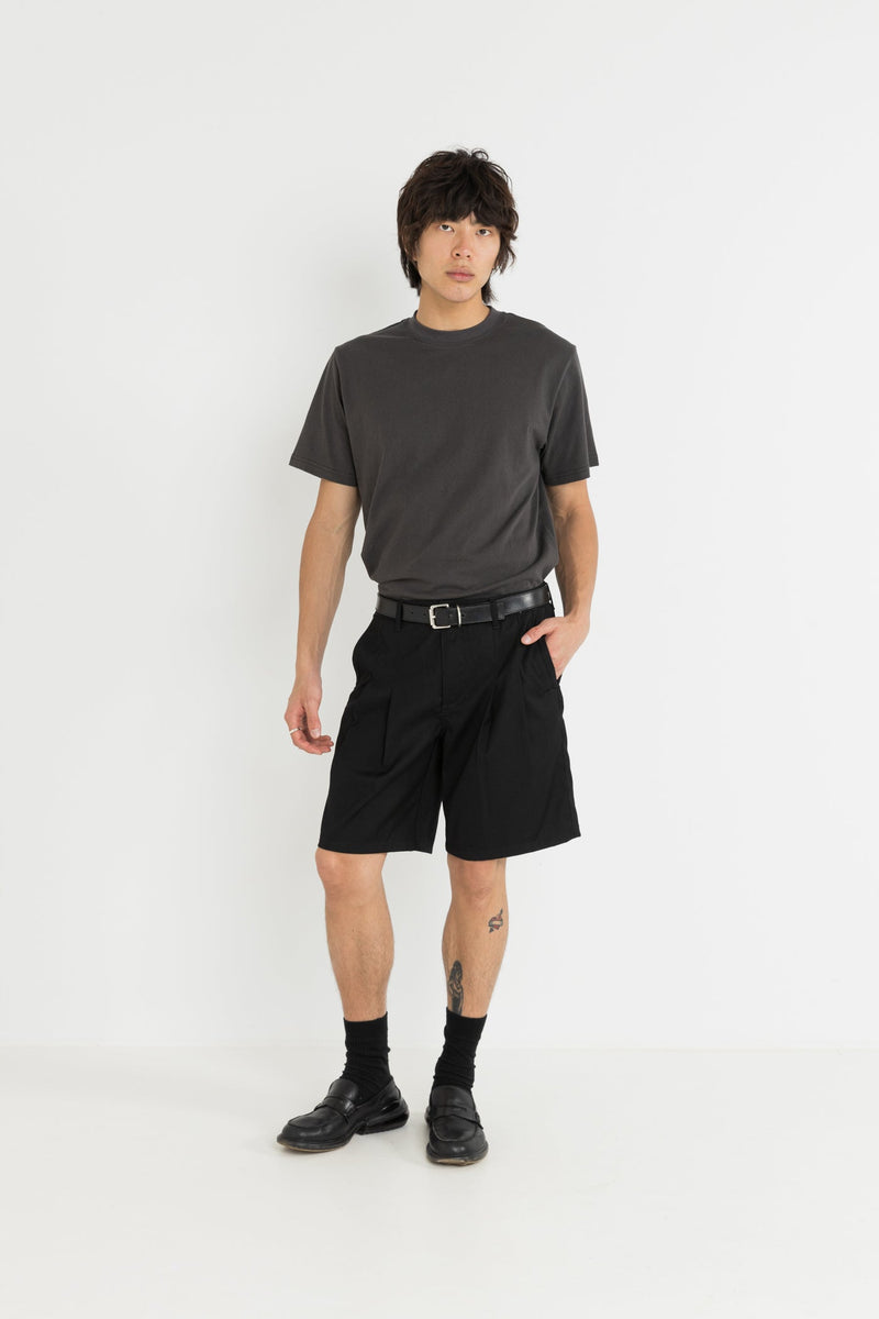 Jesse Pleated Short Black