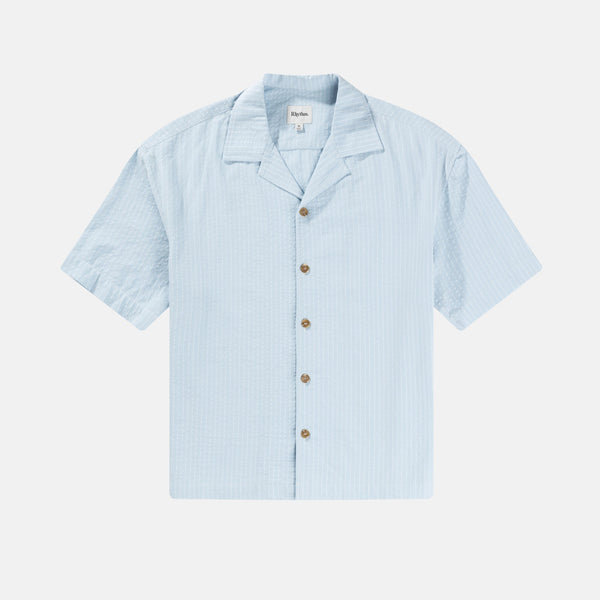 トップス nuterm Relaxin' Shirts Light Blue Stripe CD24M-WT02-BAJA-RELAXED-STRIPE