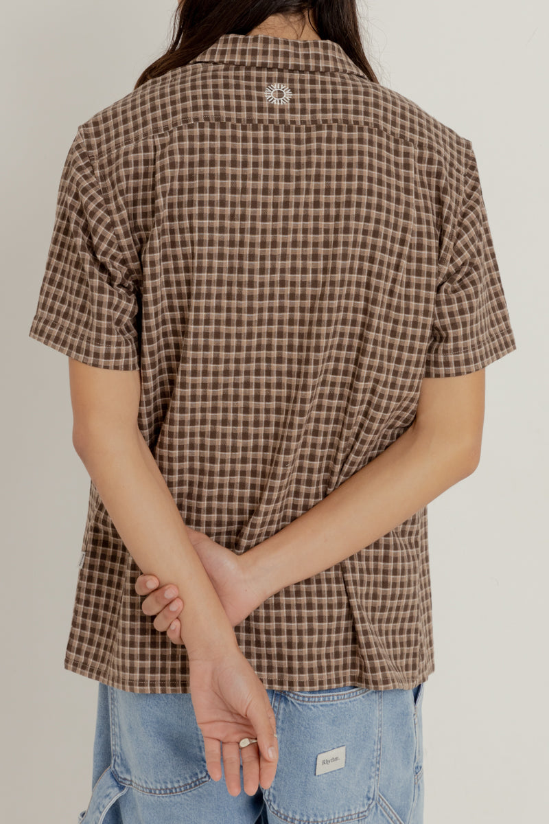 Sunday Session Ss Shirt Brown