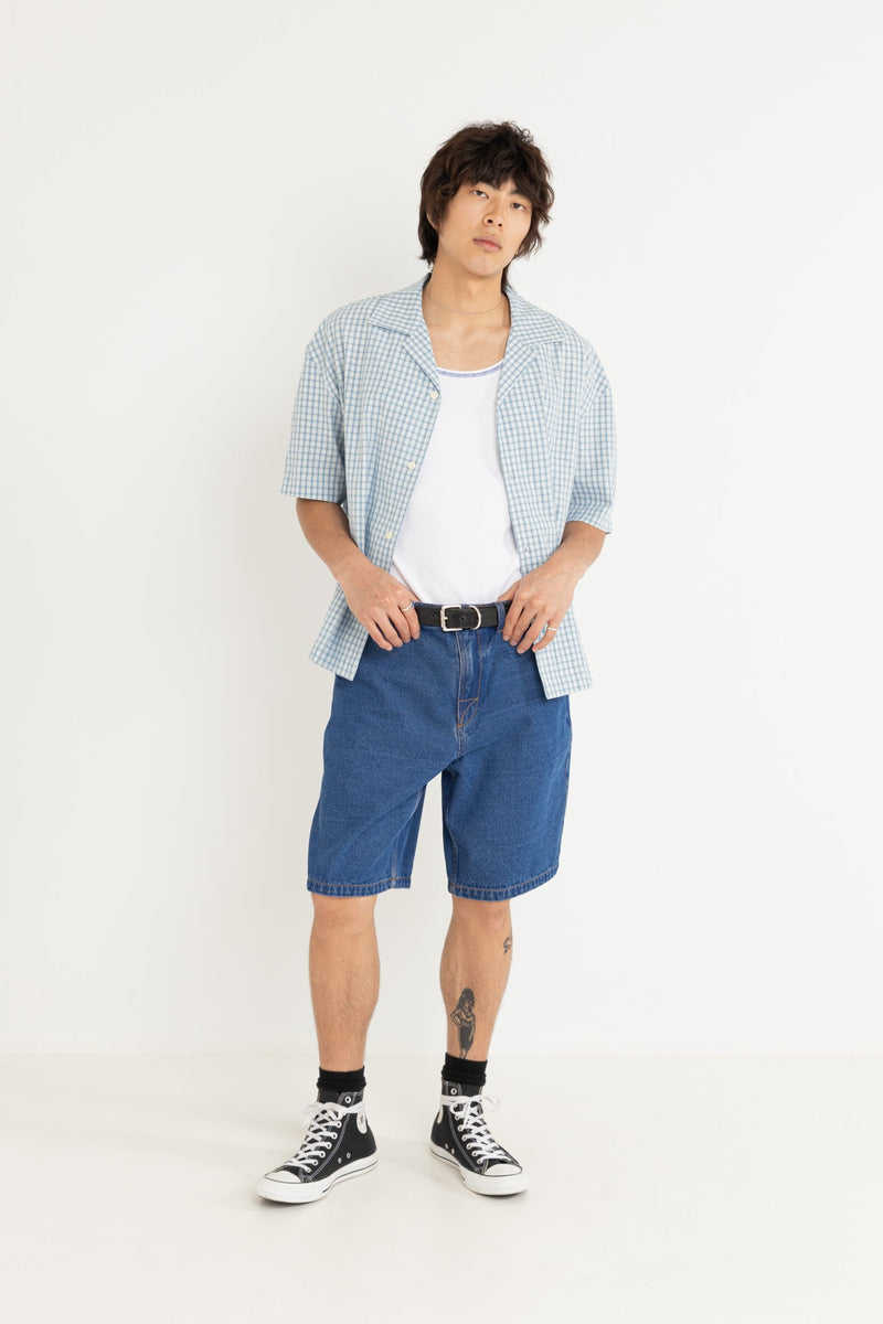 Ciel Relaxed Ss Shirt Light Blue