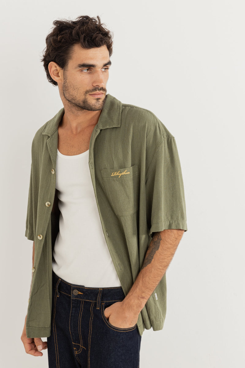 Signature Relaxed Ss Shirt Forest