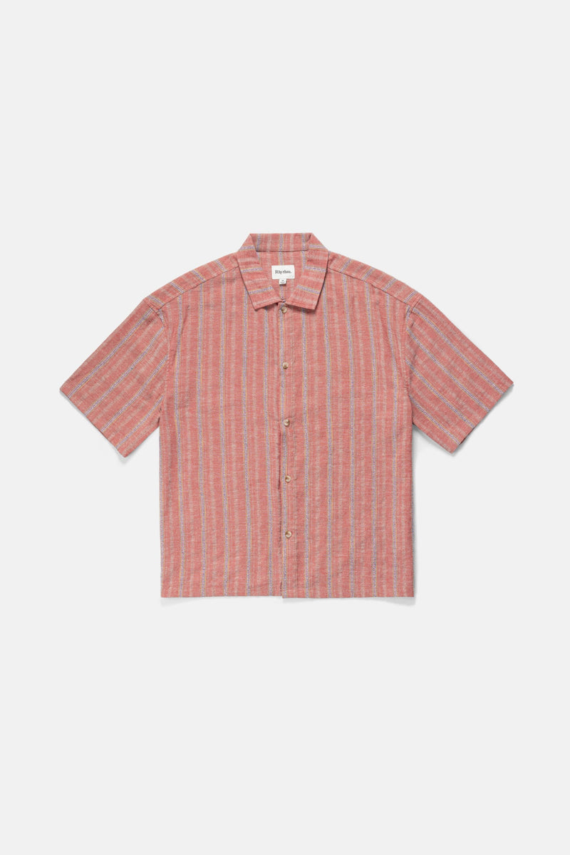 Charlie Relaxed Ss Shirt Red