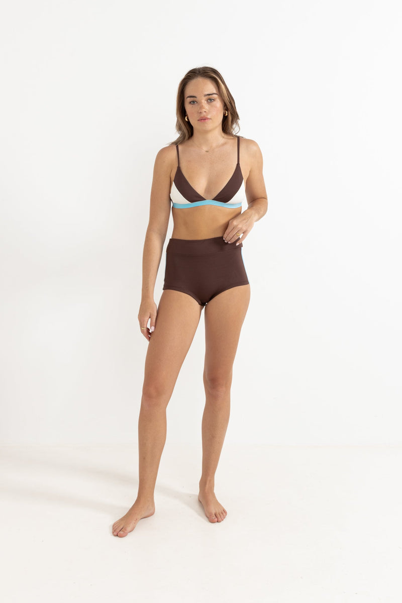 Piper Active Boyleg Short Brown