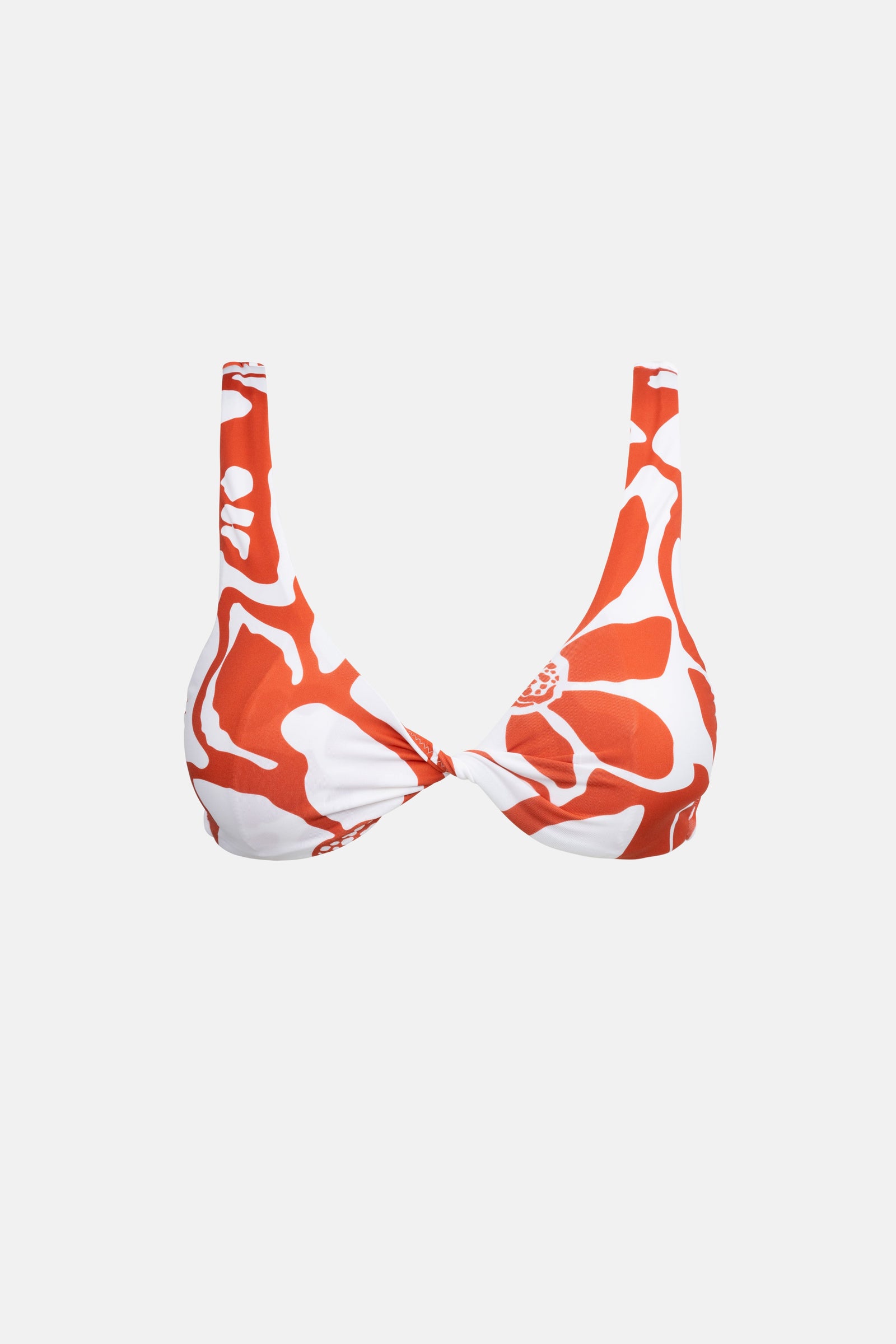 Poppy Floral Twist Front Top Red – Rhythm US
