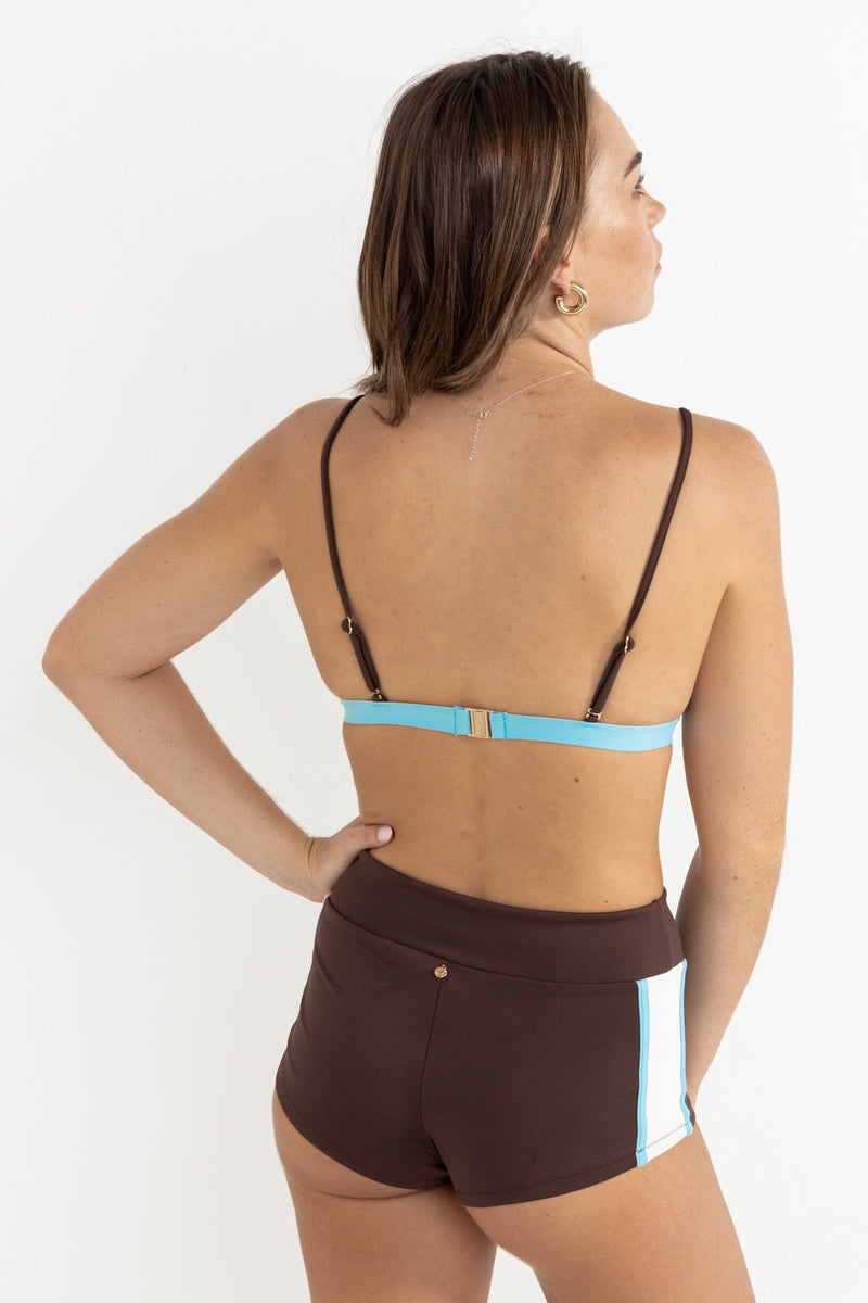 Piper Active Bralette Brown