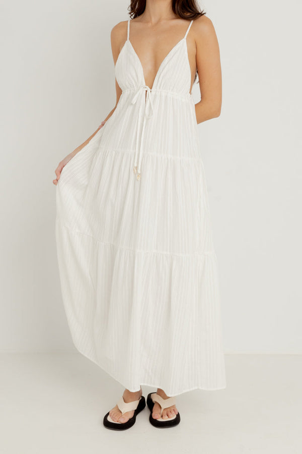 Jaci Maxi Dress White