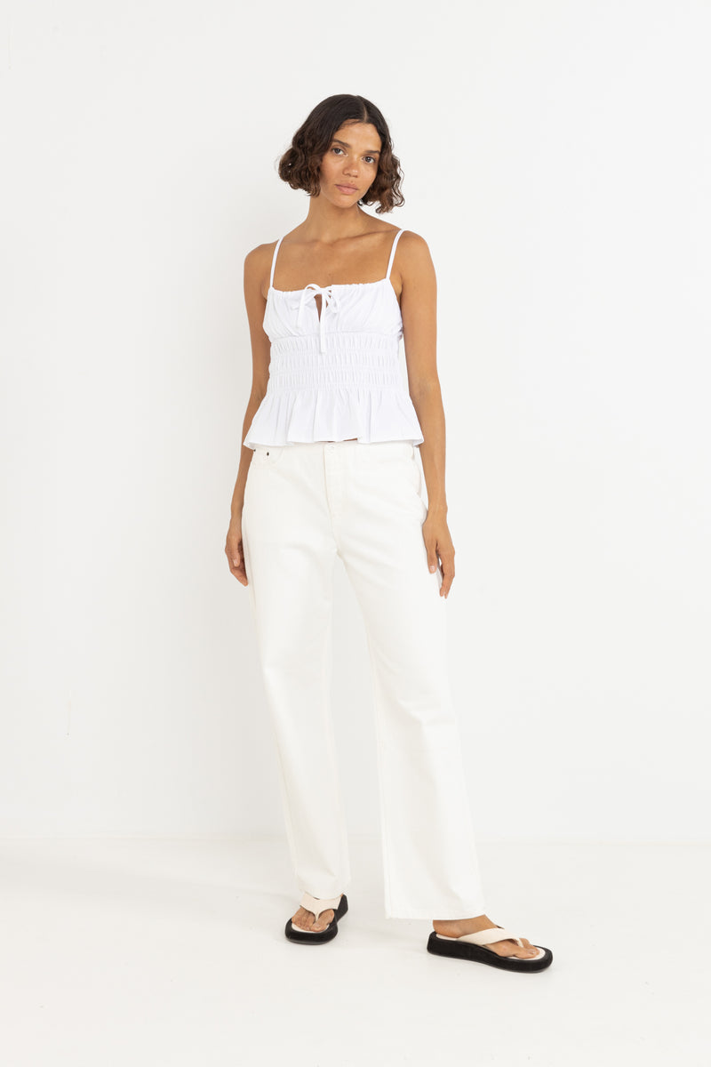 Lucille Top White