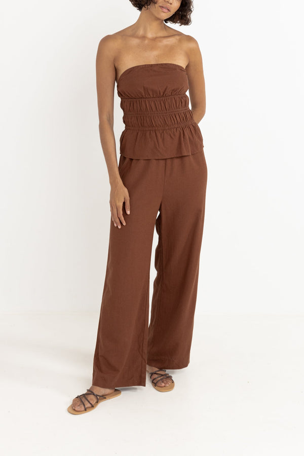 Talei Jumpsuit Chocolate