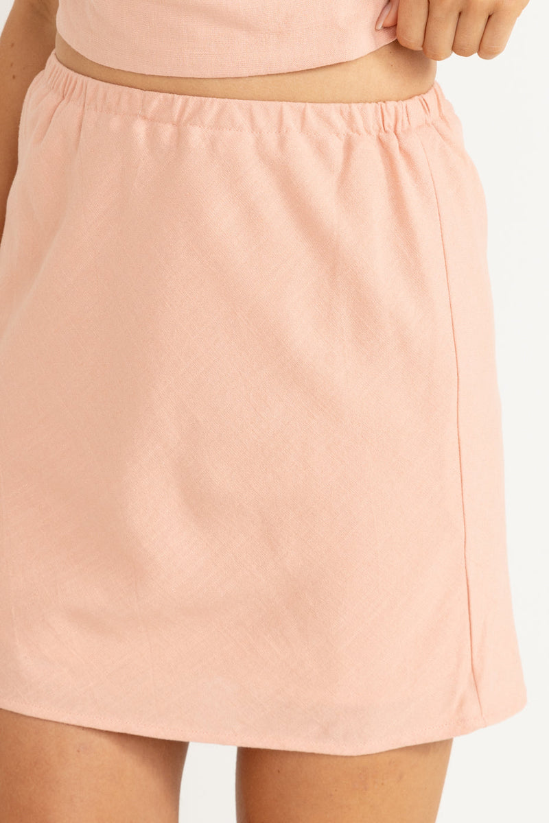 Primmie Mini Skirt Blush