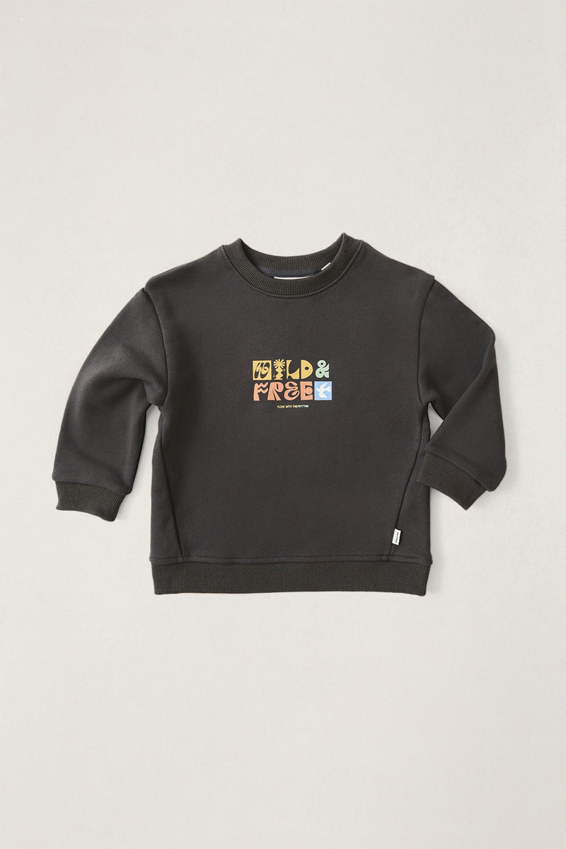Kids Wild And Free Pullover