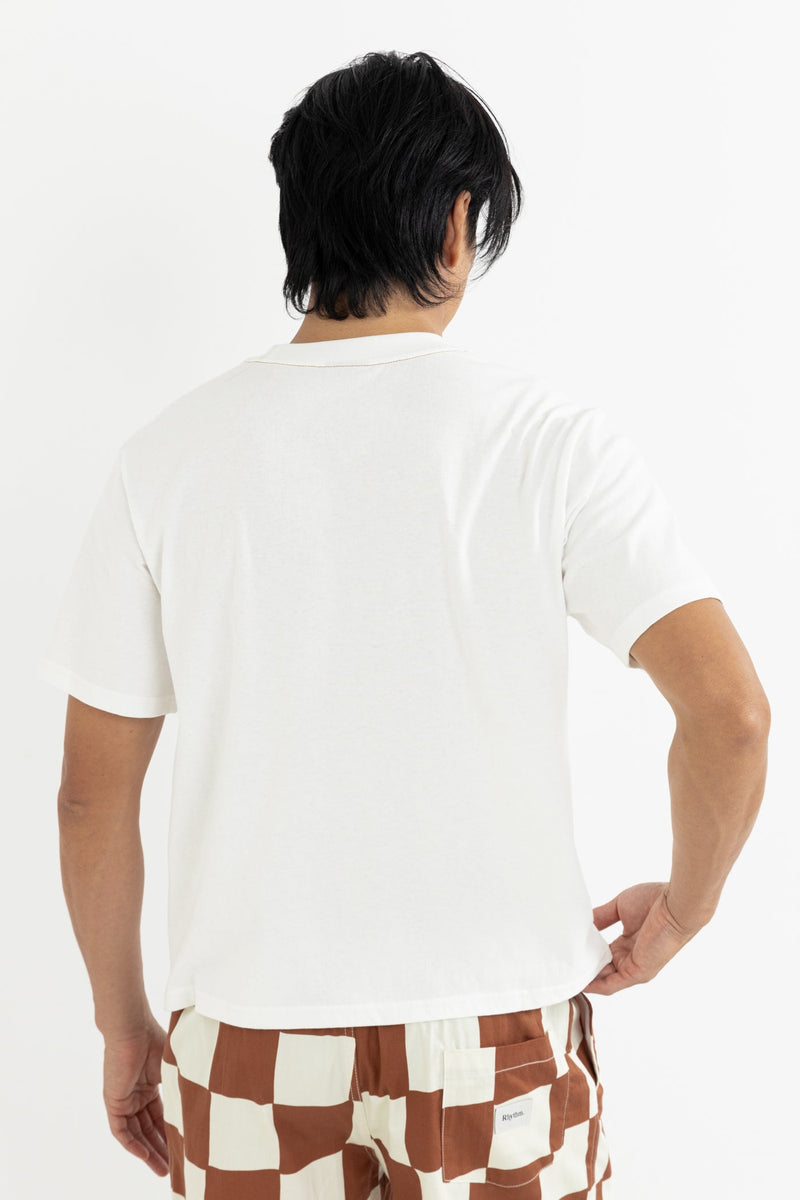 Reverb Crop Fit Ss T-Shirt White