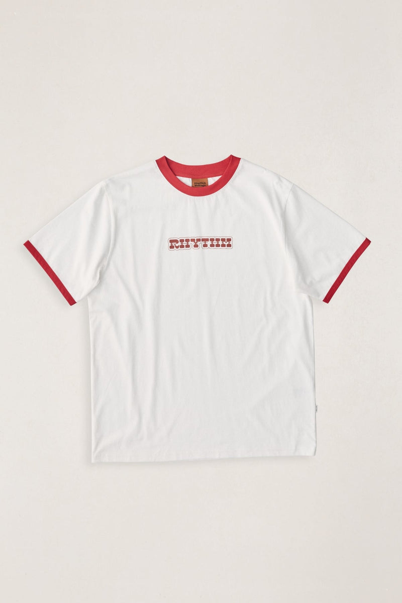 Rosa Ringer Vintage Ss T-Shirt White