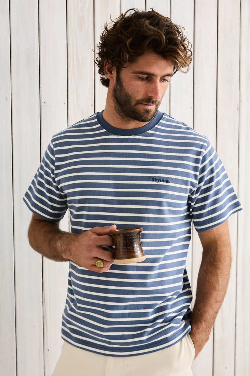 Chasm Ss T-Shirt Multi Blue